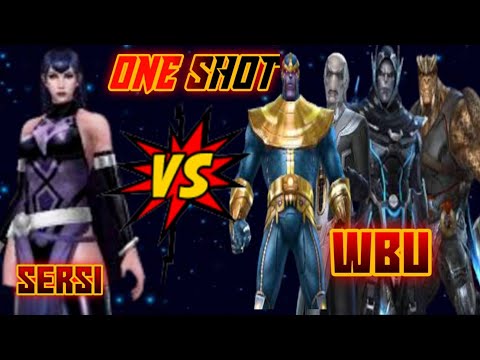 Transended Sersi One shot(F2P Queen)