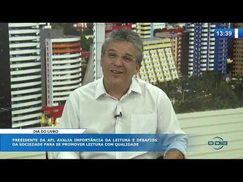 O DIA NEWS (29.10) Nelson Nery Costa (Pres. APL) - Dia Nacional do Livro