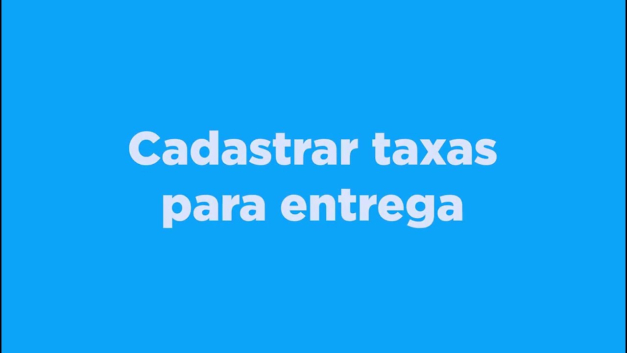Taxas de Entrega | Anota AI