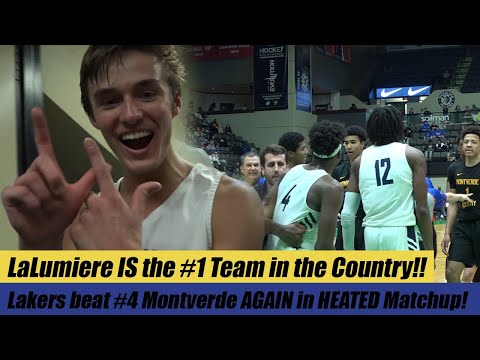 La Lumiere IS the #1 Team in the Country, NO DEBATE!! Lakers defeat Montverde AGAIN