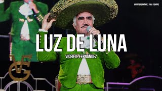 Vicente Fernández - Luz De Luna (Letra/Lyrics)