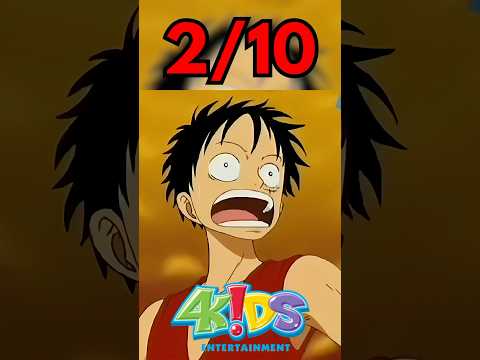 Rating the Strawhats 4KIDS One Piece Dub Voices