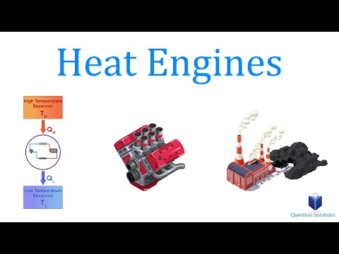 Heat Engines - 2nd Law of Thermodynamics | Thermodynamics | (Solved examples)