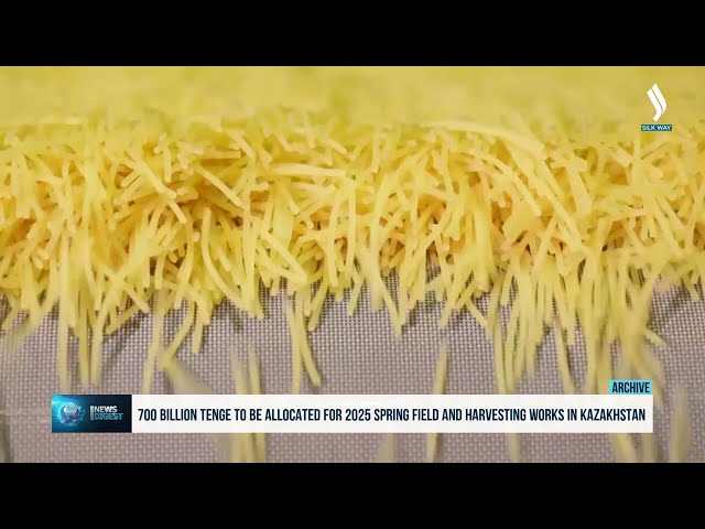 700 млрд тенге направят на весенне-полевые и уборочные работы 2025 года в Казахстане