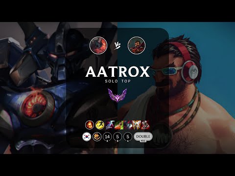Aatrox Top vs Graves - KR Master Patch 12.23