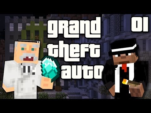 Minecraft Grand Theft Auto Ep01 - "Kentucky Fried Gangster!!!"