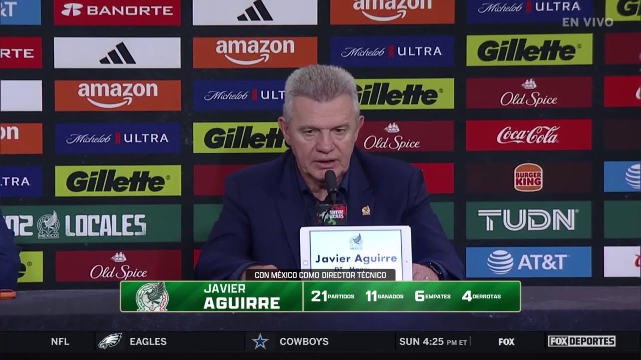 "VEO COSAS QUE NO ME GUSTAN", JAVIER AGUIRRE evalúa a la SELECCIÓN MEXICANA | Boleto a Norte América