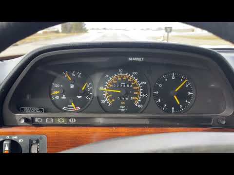 1982 Mercedes-Benz 280S Euro W126 Road Test