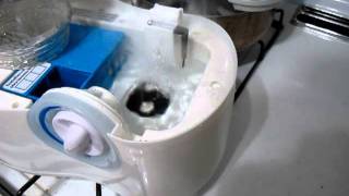 Vaporizing Liquids With Sound Waves. Study UltraSonic Transducer & Cavitation.