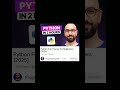 3 Best Videos To Learn Python Python Pythonprogramming Ai Code Coding