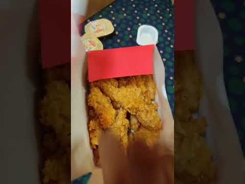 KFC Boneless chicken 🤤🤤🤤with periperi seasoning #kfc #chicken