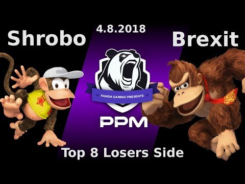 Big PPM 9 - Shrobo (Diddy Kong) Vs. Brexit (Donkey Kong) - Top 8 Losers Side