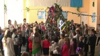 preview picture of video 'Новогодний утренник в Зоринской школе 26.12.2014'