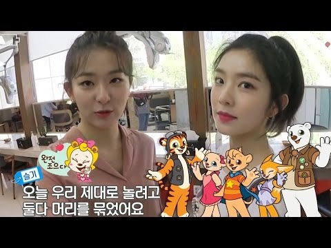 RED VELVET 집순이 아이린과 활동파 슬기의 즐거운 놀이동산 나들이