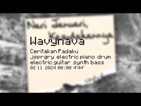 [Lyrics Visualizer] jsprgry - Ceritakan Padaku