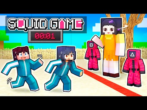 Playing SQUID GAME In Minecraft!