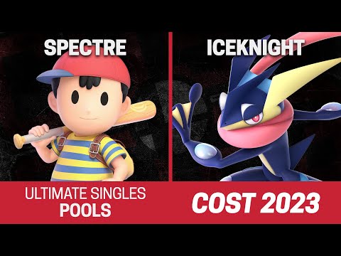 COST 2023 Singles Pools - Spectre (Ness) vs IceKnight (Greninja) - SSBU Tournament
