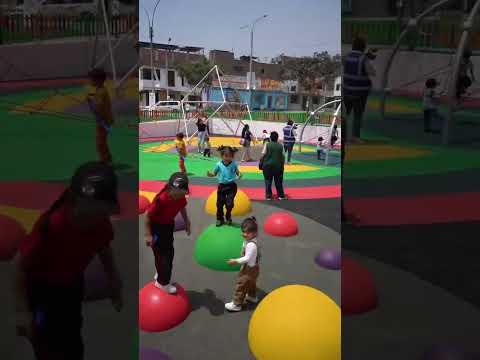 Renzo Reggiardo INAUGURACIÓN del Parque Mariscal Cáceres sjl