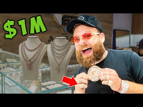 CRAZY $1M Custom Diamond Jewelry Collection with G7