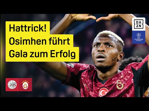 Ajax Amsterdam - Galatasaray Istanbul | UEFA Champions League | DAZN Highlights