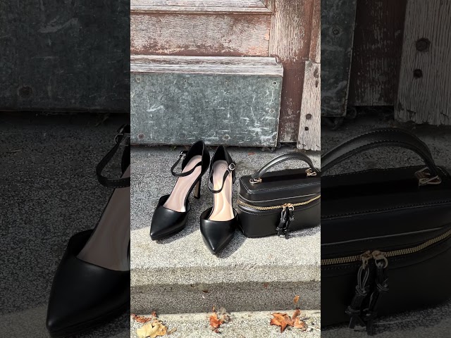 Чоботи жіночі шкіряні байка хутро 592641 Чорний Сумка жіноча маленька 589935 Чорна