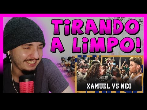 (SOBROU ATÉ PRO JHONY MC 😳🔥) NEO X XAMUEL (RS) - SEGUNDA FASE - BATALHA DO COLISEU | REACT BAUEB