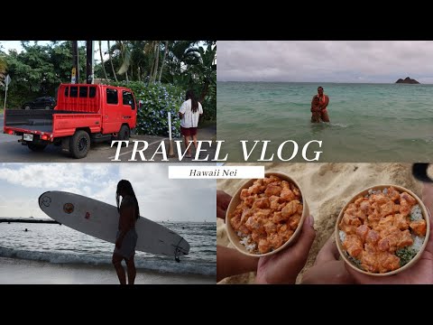 TRAVEL VLOG PT 2 : Hawaii Nei , Island Time , Family Time, Exploring 