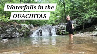 Exploring & chasing waterfalls in the Ouachitas | Ouachita National Forest | Little Missouri Falls
