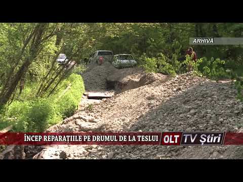 INCEP REPARATIILE PE DRUMUL DE LA TESLUI 1910