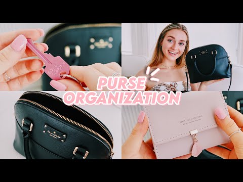 the BEST way to organize your purse (+ amazon products!!)