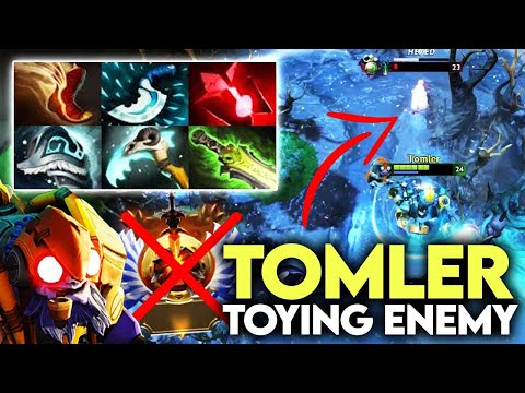 They Gank Mid Early Later He Toy's With Enemy - Tomler Aggressive God Tinker Dota 2