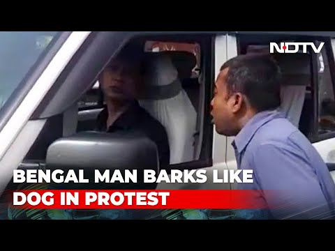 Video: Name In Ration Card Shows "Kutta", Bengal Man Barks Like Dog In Protest