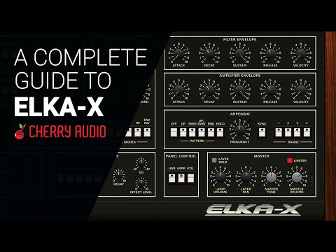 ELKA-X from Cherry Audio, complete deep dive guide tutorial