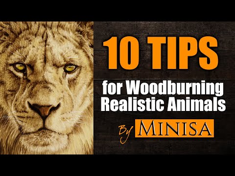10 Tips for Wood Burning REALISTIC animals