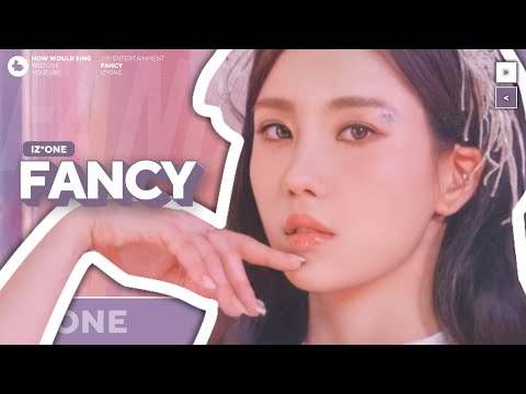 [How Would] IZ*ONE sing 'FANCY' (TWICE) // Line Distribution