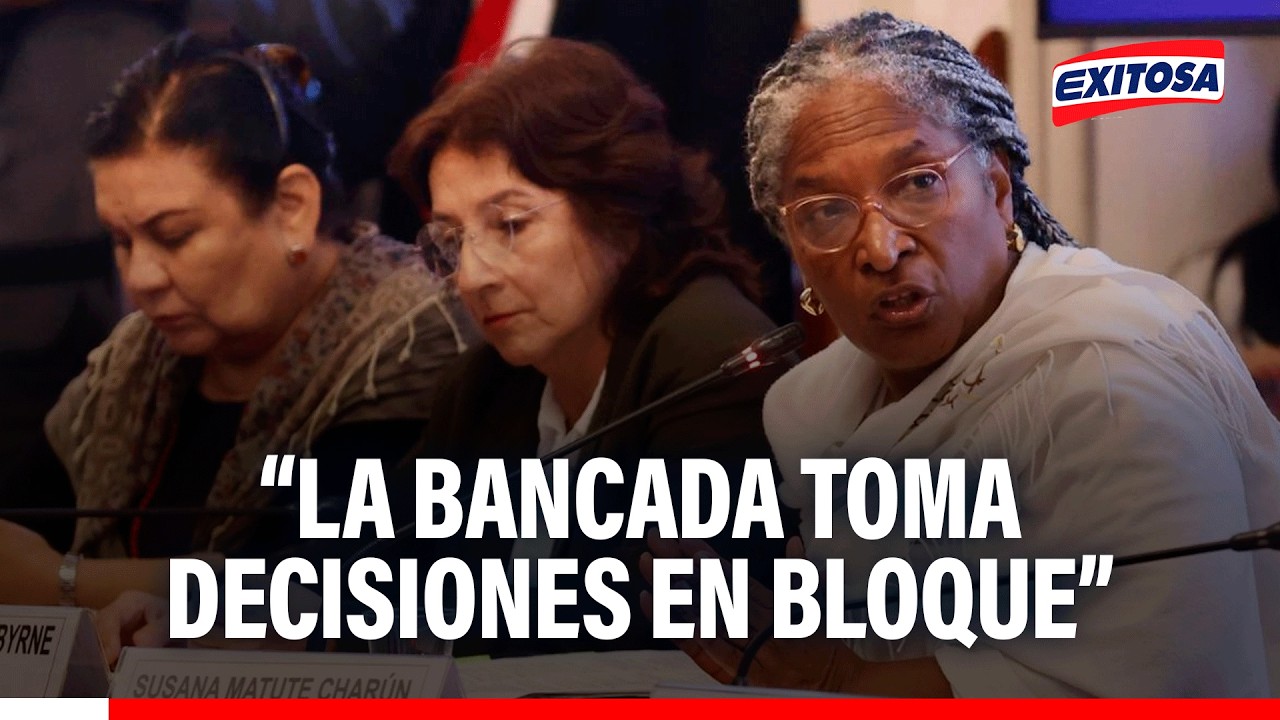 🔴🔵 Susana Matute sobre voto de Jorge Gavidia: “La bancada toma decisiones en bloque”