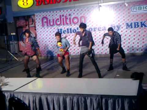 070411 Exponential [Cover] f(x) - Intro_Lachata @ Hello! Korea By MBK