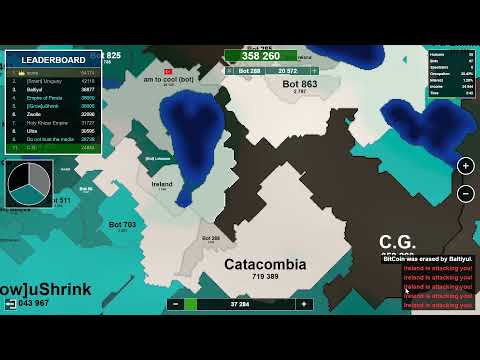 Winning Strategy Desert Map! Territory Games io - Territorial IO