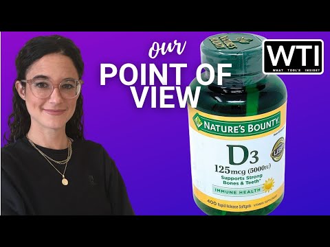 Nature's Bounty Vitamin D3 - WTI product video review