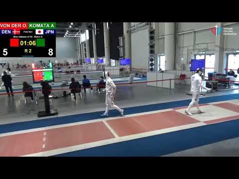 Kazan 2021 SME - L16 - Von Der Oster DEN v Komata JPN