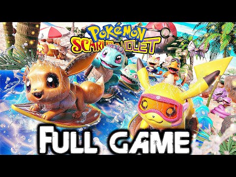 POKEMON SCARLET & VIOLET Gameplay Walkthrough FULL GAME (No Commentary)