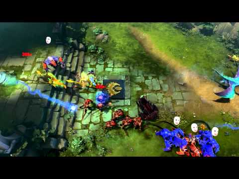Earth Shaker VS Chaos, Phantom Lancer [Baido]