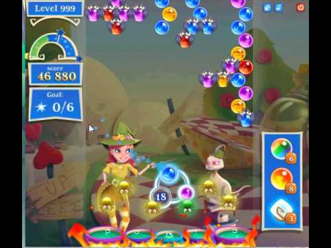 Bubble Witch 2 Saga level 999 no booster