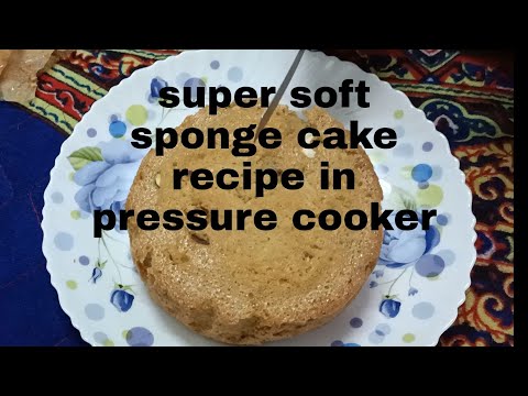 Super Soft Sponge Cake Recipe In Pressure Cooker|| Christmas cake || Debjani's world।