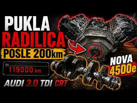 DA LI JE 3.0 TDI CRT NAJLOŠIJI AUDIJEV MOTOR - crkao 200 km nakon generalne