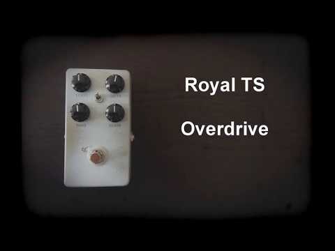 "Royal TS" Screamer Overdrive Boost Effekt Pedal - Tube Sound