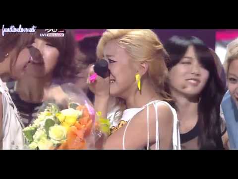 [ENG SUB] 110429 f(x) 1st win on KBS Music Bank