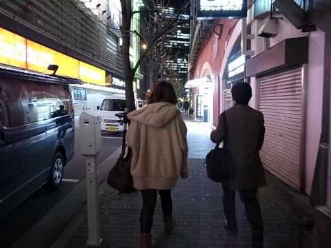 Walking by Expanded Retail Space of Bic Camera in Yurakucho (130124)