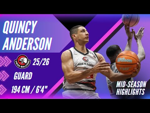 QUINCY ANDERSON ⏐ 25/26 Mid-Season Highlights