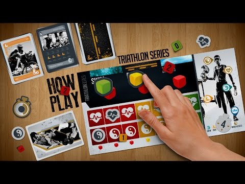 How2Play - Triathlon Series. The Board Game